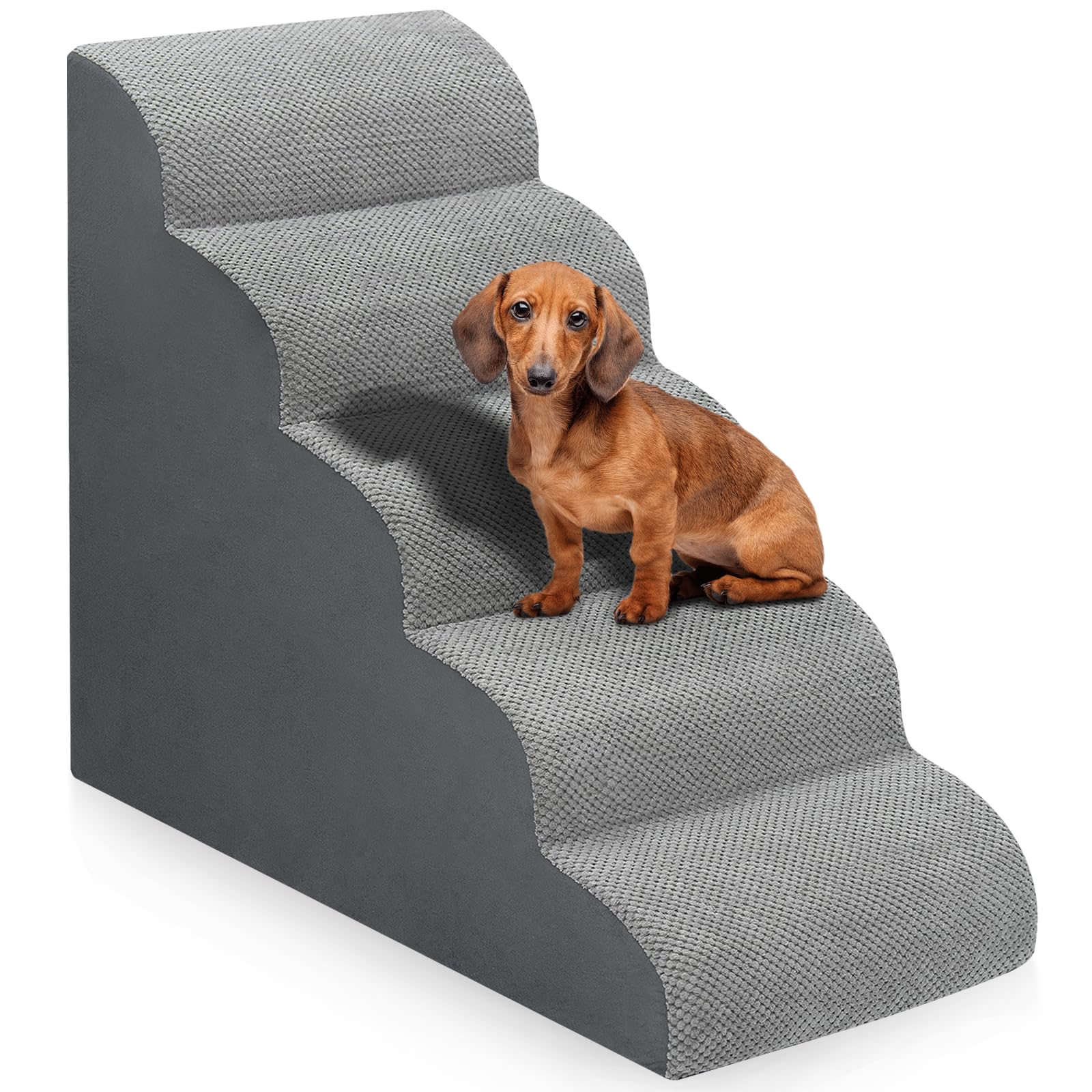 Product - 10 Best Space-Saving Dog Stairs for High Beds
