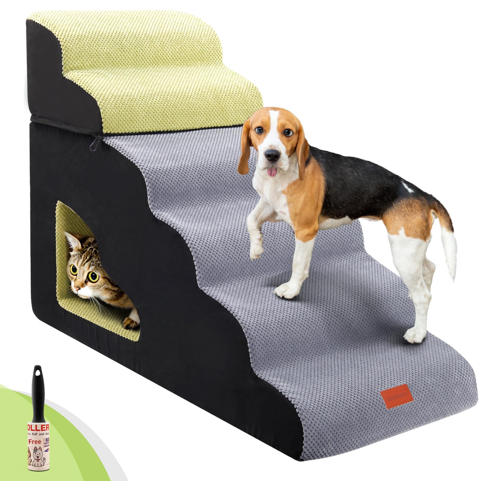 Product - 10 Best Space-Saving Dog Stairs for High Beds