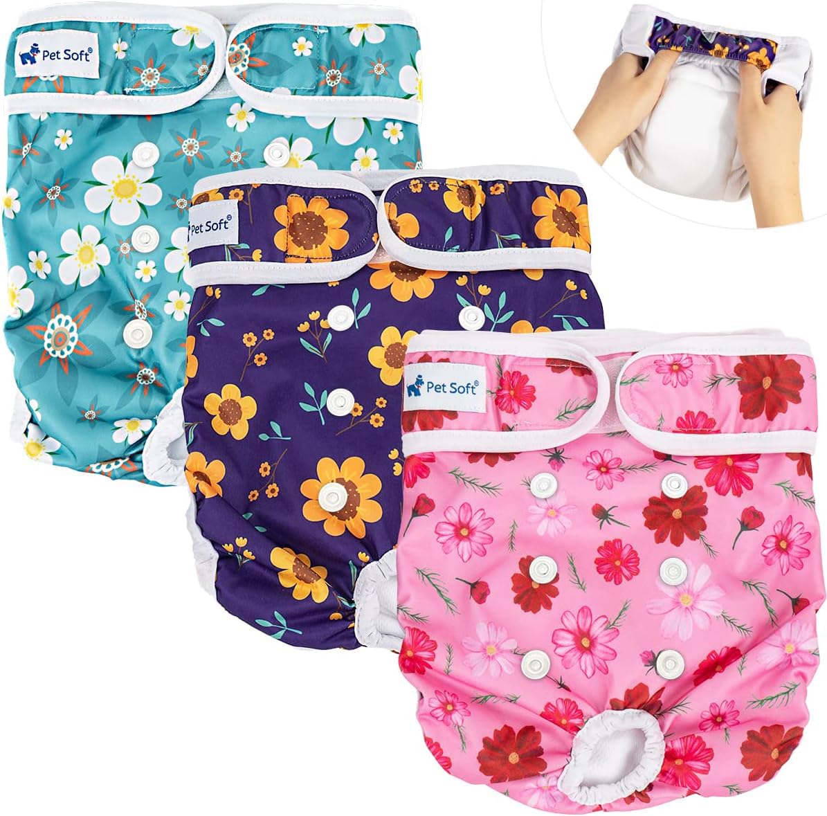 Product - 12 Best Eco-Friendly Reusable Dog Diapers for Female Heat
