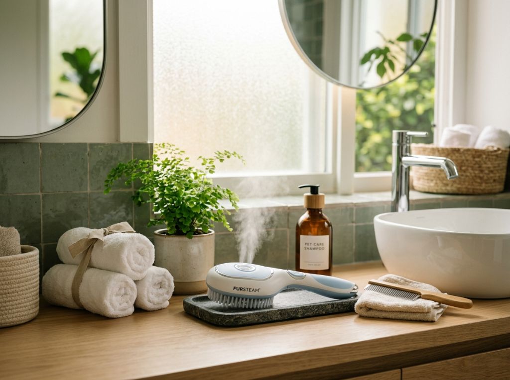 A stunning, high-resolution 4: | Bath Time & Shedding Hacks: 12 Innovative Tools to Keep Your House A stunning, high-resolution 4: - Bath Time & Shedding Hacks: 12 Innovative Tools to Keep Your House and Pet Cleaner