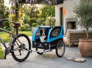 A stunning, high-resolution 4: - Best Heavy-Duty Dog Bike Trailers for Large & Senior Breeds