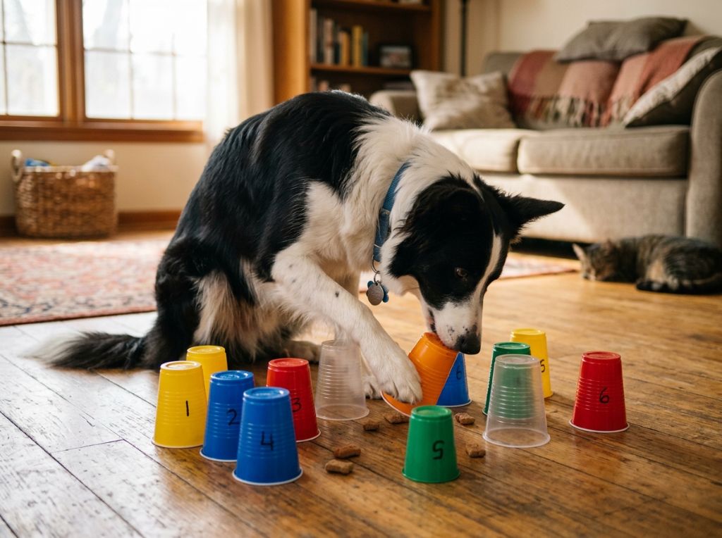 A focused Border Collie engagi - Brain Training for Dogs Review: Is It Worth Your Time and Money?