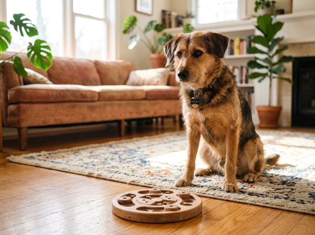 A medium-sized rescue dog with - How to Train a Rescue Dog: What's Different and Why It Matters