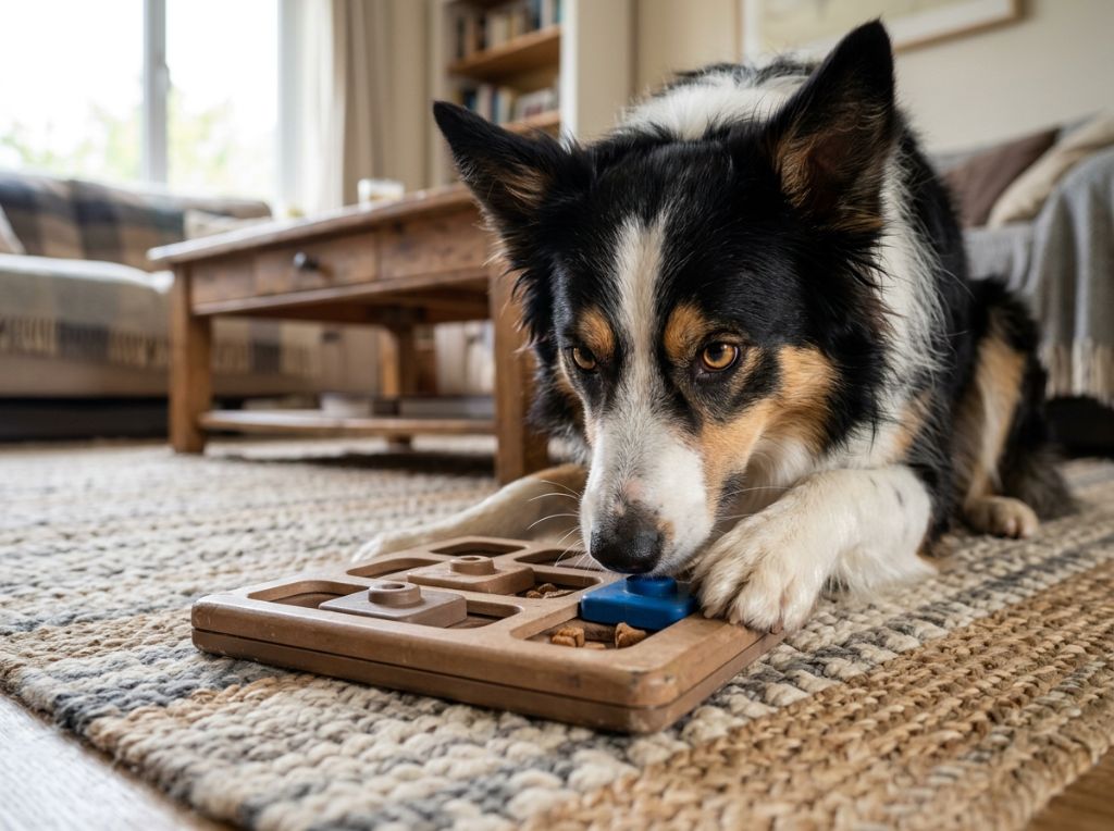 A close-up shot of a Border Co - Signs Your Dog Is Bored and Unhappy: The Ultimate Guide to Rejuvenating Your Pup’s Life