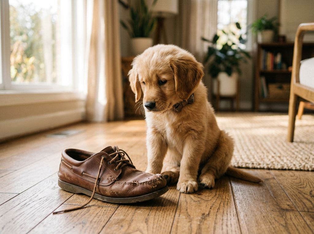 A warm, lifestyle-style photo - Stop Puppy Chewing: Why Punishment Fails and What to Do Instead