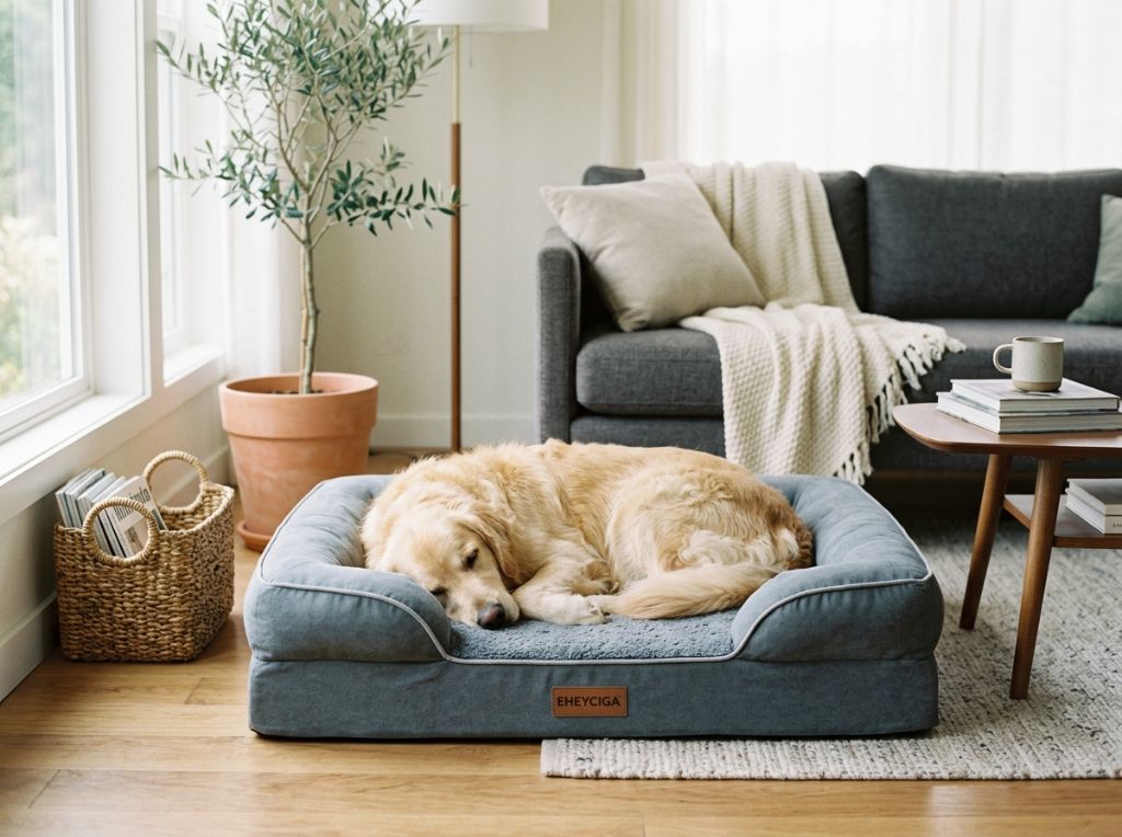 A stunning, high-resolution 4: - The Ultimate Orthopedic Guide: Best High-Support Beds for Senior and Large Breed Dogs