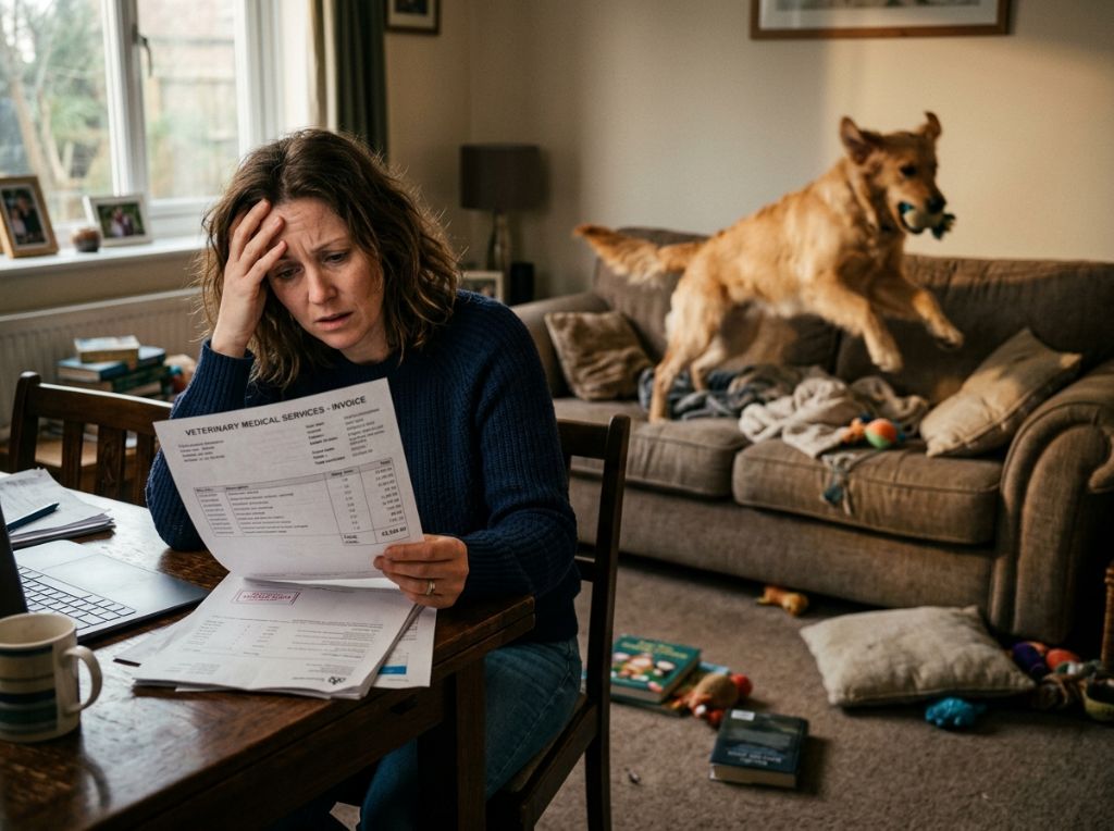 A frustrated dog owner looking - Why You Don't Need to Pay $350/Hour for a Certified Dog Trainer